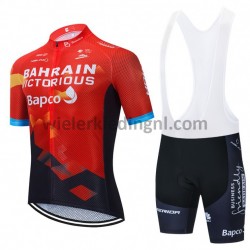 Wielershirt en Kort Koersbroek 2021 Team Bahrain Victorious M001