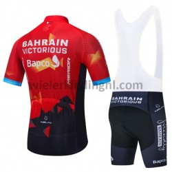 Wielershirt en Kort Koersbroek 2021 Team Bahrain Victorious M001