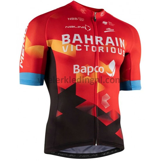 Wielershirt 2021 Team Bahrain Victorious M001