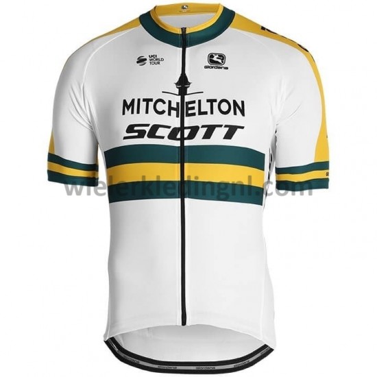 Wielershirt en Kort Koersbroek 2019 Mitchelton-Scott M002