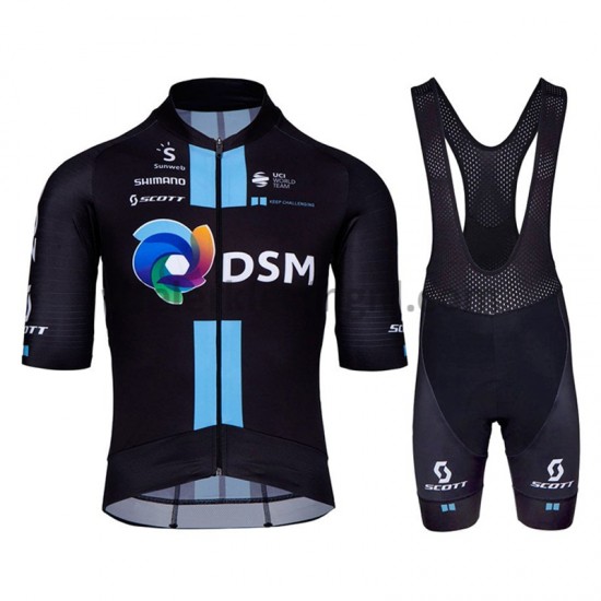 Wielershirt en Kort Koersbroek 2021 Team DSM M001