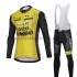Wielershirt Lange Mouw en Lange Koersbroek 2018 LottoNL-Jumbo M001