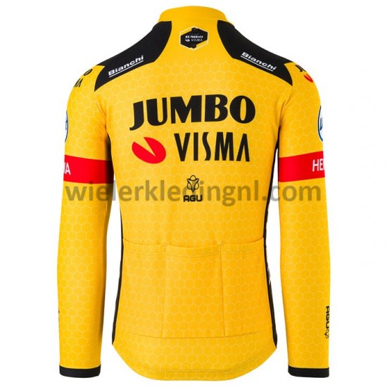 Lange Mouw Wielershirt 2020 Team Jumbo–Visma M001