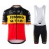 Wielershirt en Kort Koersbroek 2020 Team Jumbo–Visma M002