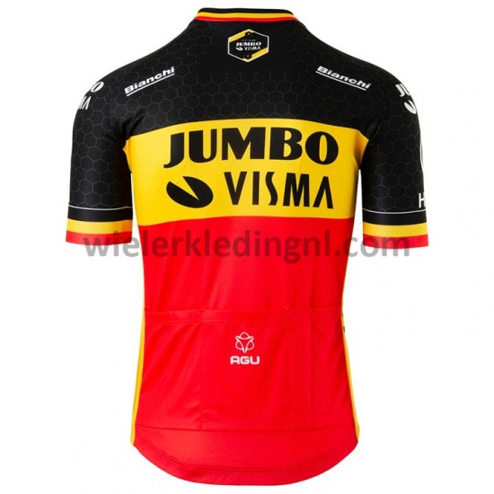 Wielershirt en Kort Koersbroek 2020 Team Jumbo–Visma M002