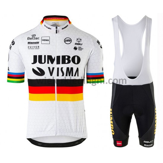 Wielershirt en Kort Koersbroek 2020 Team Jumbo–Visma M003