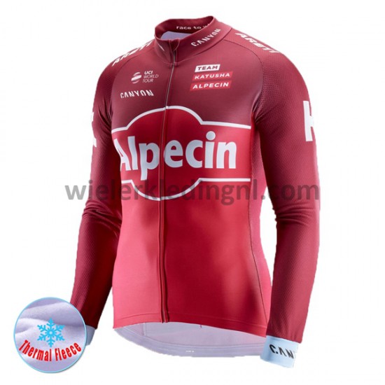 Wielershirt 2017 Team Katusha-Alpecin Winter M001
