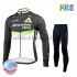 Wielershirt Lange Mouw en Fietsbroek Lang 2017 Dimension Data Kind Winter M001