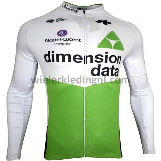 Lange Mouw Wielershirt 2019 Dimension Data M001
