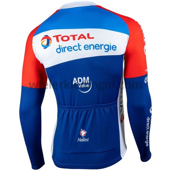 Lange Mouw Wielershirt 2020 Total Direct Energie M001