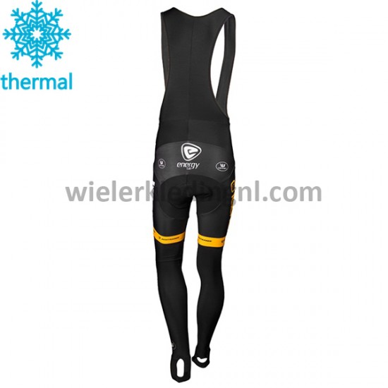 Wielershirt Lange Mouw en Lange Koersbroek 2017 Telenet Fidea Lions Winter M001