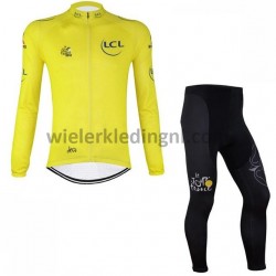 Wielershirt Lange Mouw en Fietsbroek Lang 2018 Ronde van Frankrijk M001