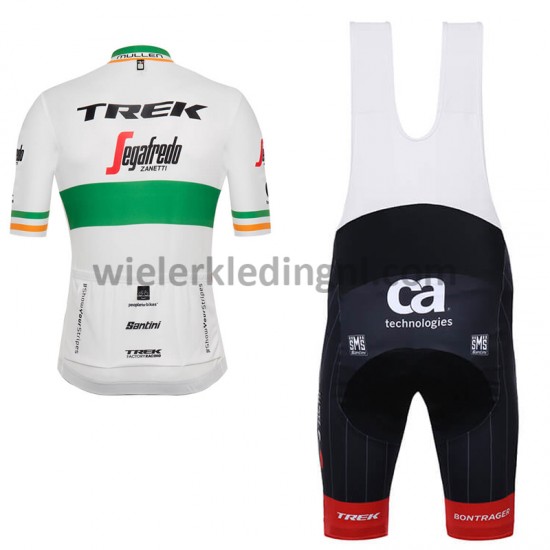 Wielershirt en Kort Koersbroek 2018 Trek Segafredo M003