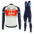 Wielershirt Lange Mouw en Lange Koersbroek 2020 Trek Segafredo Winter M001