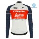 Wielershirt Lange Mouw en Lange Koersbroek 2020 Trek Segafredo Winter M001