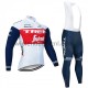 Wielershirt Lange Mouw en Lange Koersbroek 2020 Trek-Segafredo M001