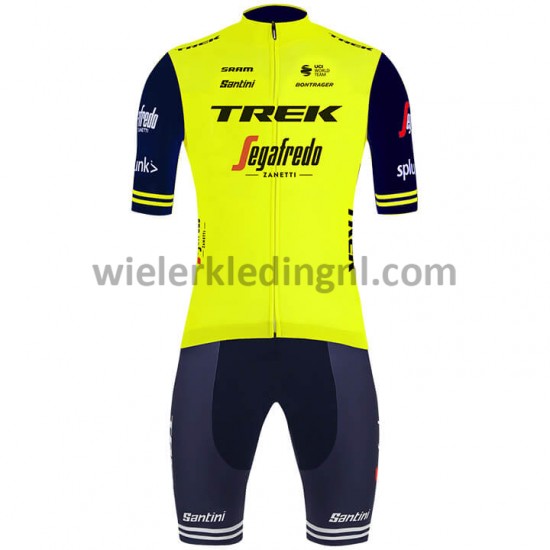Wielershirt en Kort Koersbroek 2020 Trek-Segafredo M002