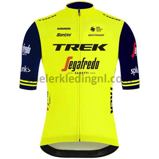 Wielershirt en Kort Koersbroek 2020 Trek-Segafredo M002