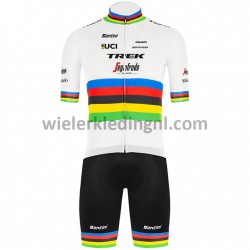 Wielershirt en Kort Koersbroek 2020 Trek-Segafredo UCI World Champion M001