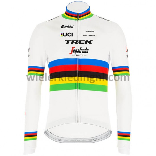Lange Mouw Wielershirt 2020 Trek-Segafredo UCI World Champion M001