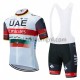 Wielershirt en Kort Koersbroek 2021 UAE Team Emirates M001