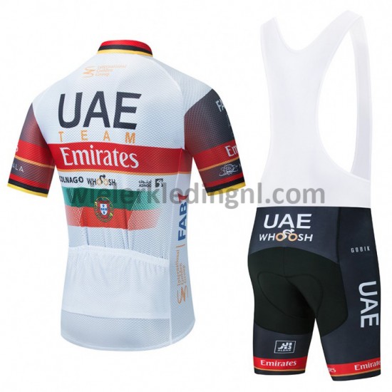 Wielershirt en Kort Koersbroek 2021 UAE Team Emirates M001