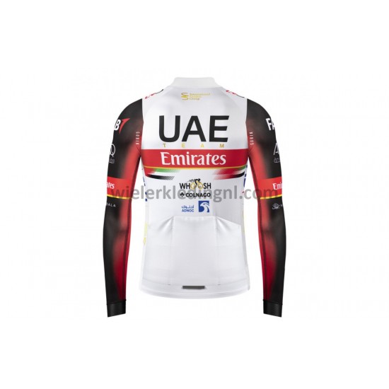 Lange Mouw Wielershirt 2021 UAE Team Emirates M002