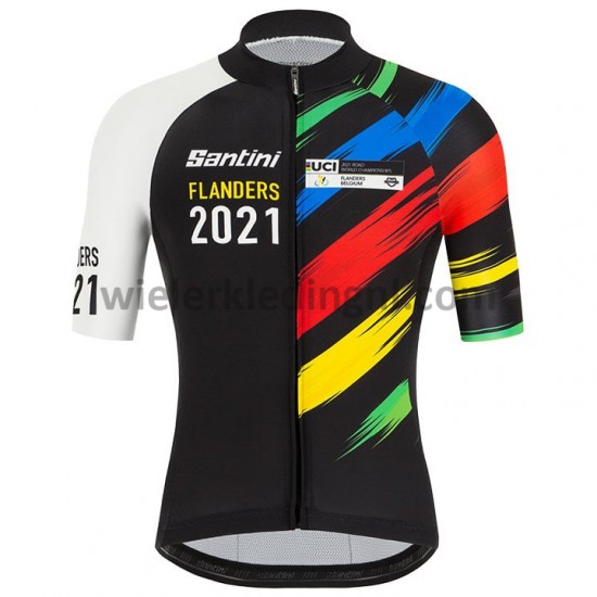 Wielershirt 2021 UCI World Champion M002
