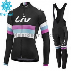 Wielershirt Lange Mouw en Lange Koersbroek 2015 CCC Liv Dames Winter M001