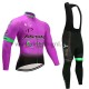 Wielershirt Lange Mouw en Lange Koersbroek 2017 Astana Pro Team Dames M003