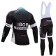 Wielershirt Lange Mouw en Lange Koersbroek 2017 Bora-Hansgrohe Dames M001