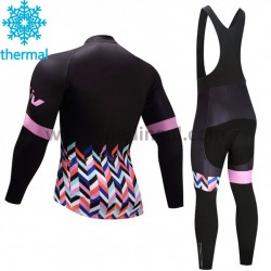 Wielershirt Lange Mouw en Lange Koersbroek 2017 CCC Liv Dames Winter M006