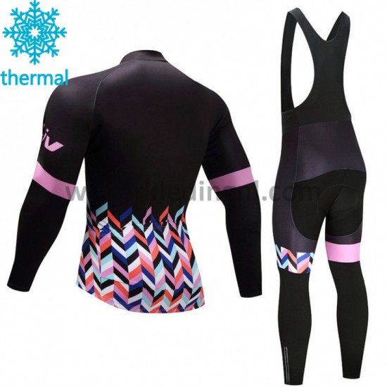 Wielershirt Lange Mouw en Lange Koersbroek 2017 CCC Liv Dames Winter M006