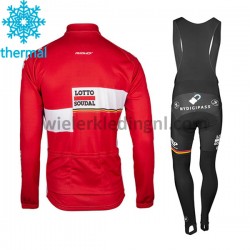 Wielershirt Lange Mouw en Lange Koersbroek 2017 Lotto Soudal Dames Winter M001