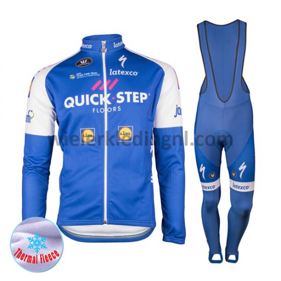 Wielershirt Lange Mouw en Lange Koersbroek 2017 Quick-Step Floors Dames Winter M001 Wielershirt Lange Mouw en Lange Koersbroek 2017 Quick-Step Floors Dames Winter M001