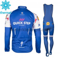 Wielershirt Lange Mouw en Lange Koersbroek 2017 Quick-Step Floors Dames Winter M001