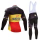 Wielershirt Lange Mouw en Lange Koersbroek 2017 Quick-Step Floors Dames M002
