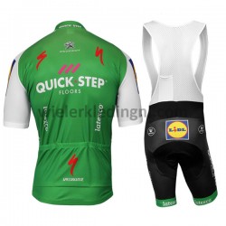 Wielershirt en Kort Koersbroek 2017 Quick-Step Floors Dames M002