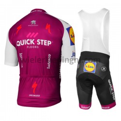 Wielershirt en Kort Koersbroek 2017 Quick-Step Floors Dames M003