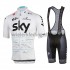 Wielershirt en Kort Koersbroek 2017 Team Sky Dames M003
