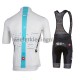 Wielershirt en Kort Koersbroek 2017 Team Sky Dames M003