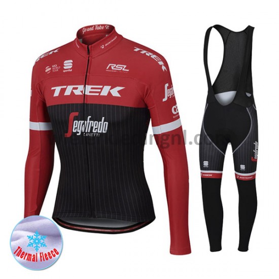 Wielershirt Lange Mouw en Lange Koersbroek 2017 Trek-Segafredo Dames Winter M001 Wielershirt Lange Mouw en Lange Koersbroek 2017 Trek-Segafredo Dames Winter M001