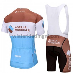 Wielershirt en Kort Koersbroek 2018 AG2R La Mondiale Dames M001