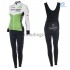 Wielershirt Lange Mouw en Lange Koersbroek 2018 Dimension Data Dames Winter M001