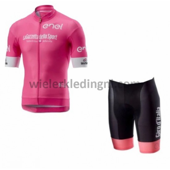 Wielershirt en Kort Fietsbroek 2018 Ronde van Italië Dames M002