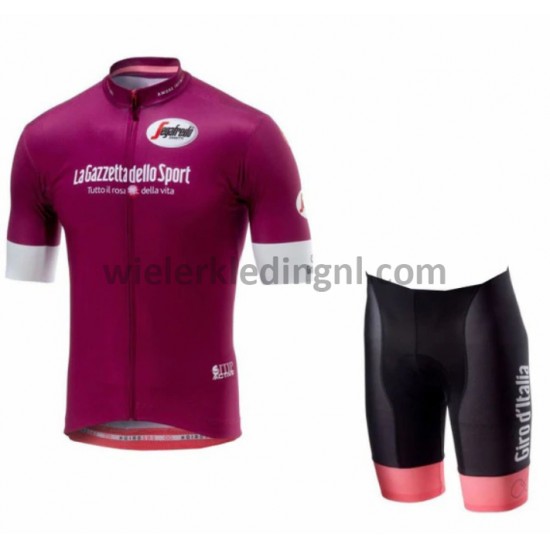 Wielershirt en Kort Fietsbroek 2018 Ronde van Italië Dames M003