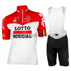 Wielershirt en Kort Koersbroek 2018 Lotto Soudal Dames M001