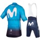 Wielershirt en Kort Koersbroek 2018 Movistar Team Dames M001