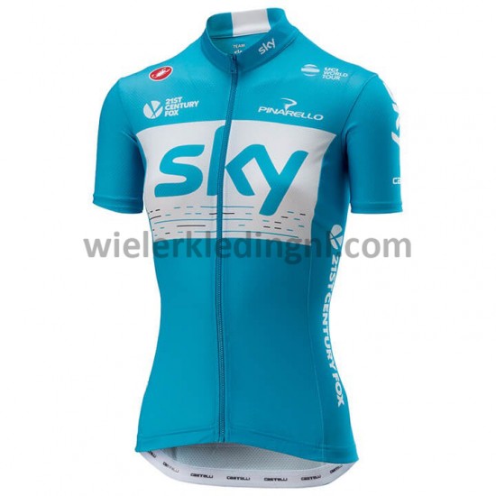 Wielershirt 2018 Team Sky Dames M002