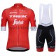 Wielershirt en Kort Koersbroek 2018 Trek-Segafredo Dames M001